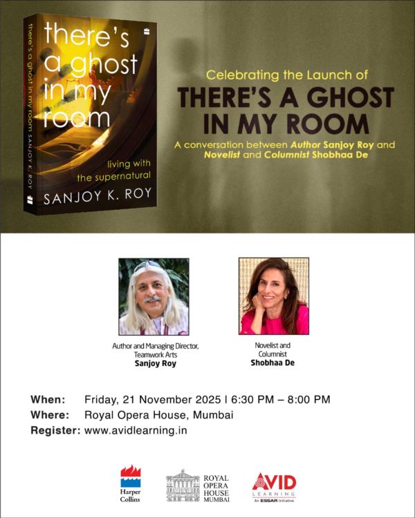 Celebrating the Launch of There’s a Ghost in My Room