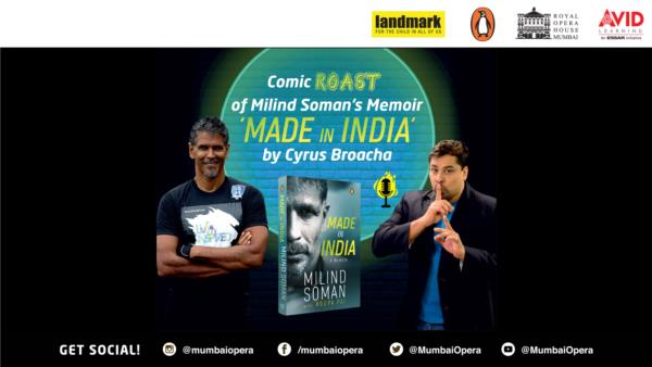 Comic Roast of Milind Soman's Memoir 'Made In India' by Cyrus Broacha