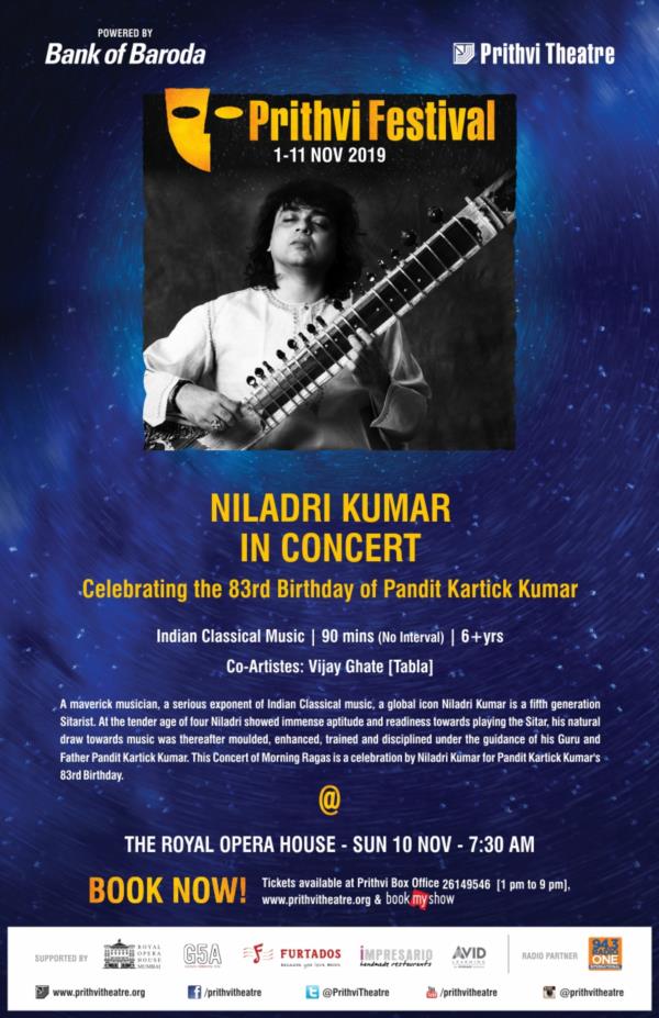 Niladri Kumar In Concert