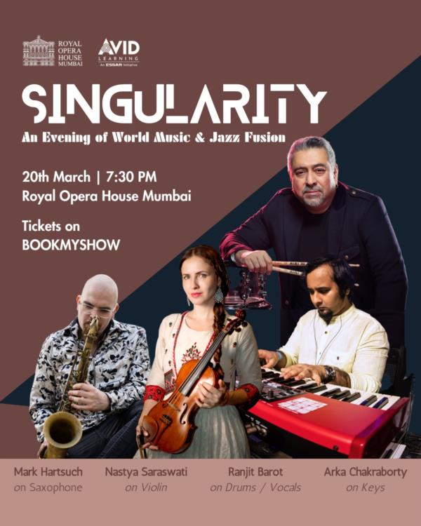 SINGULARITY: An Evening of World Music and Jazz Fusion