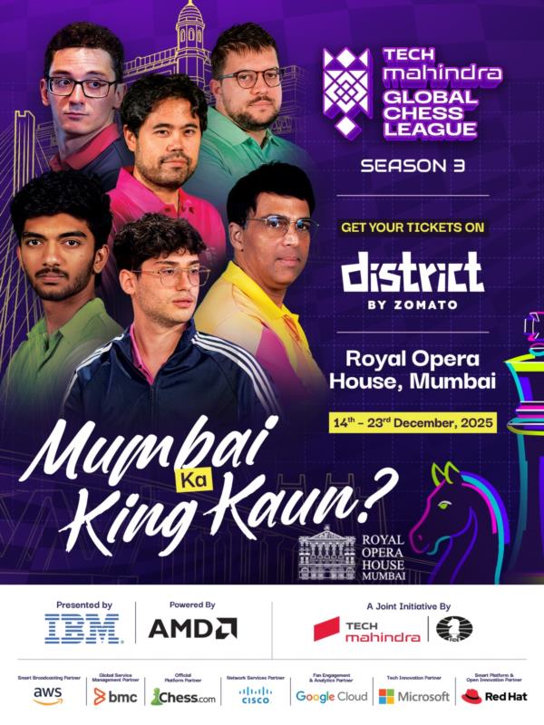 Tech Mahindra Global Chess League 2025