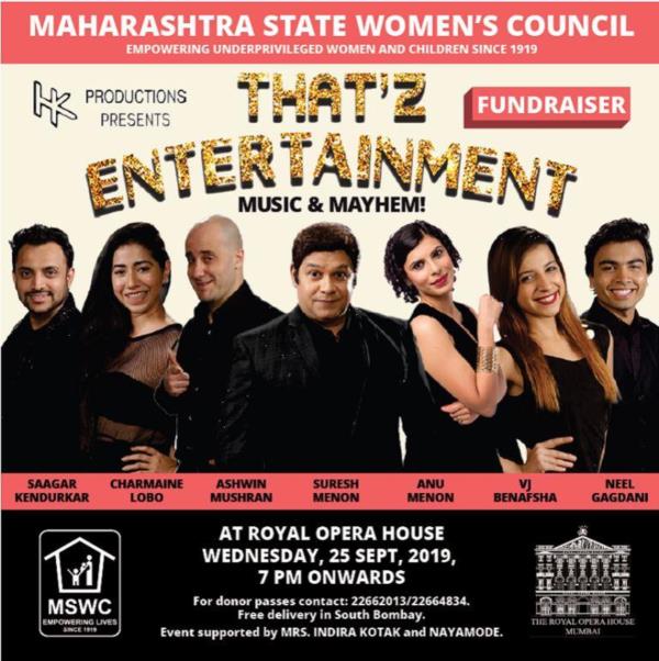 Maharashtra State Women's Council presents a Fund Raiser - That'z Entertainment