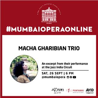 Macha Gharibian Trio – An excerpt from their performance at the Jazz India Circuit