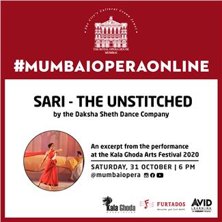 Sari - The Unstitched by Daksha Sheth Dance Company